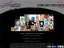 Tablet Screenshot of lambertfinearts.com